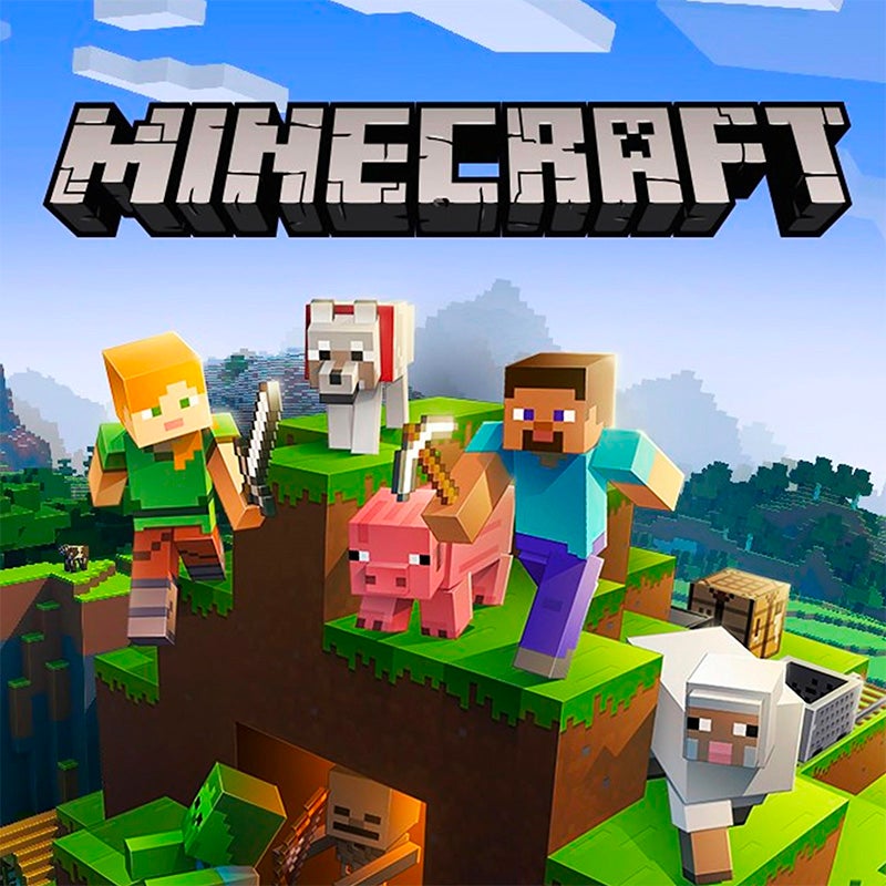 Minecraft gameplay guide illustration